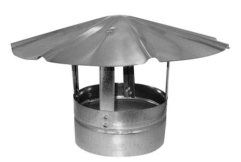 10 inch sheet metal hat|chimney topper.